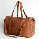 LC-ADBG721 Duffel Genuine Western Leather Women Bag