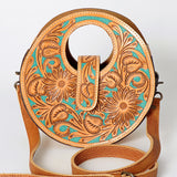 ADBG734 Hobo Hand Tooled Genuine Western Leather Women Bag