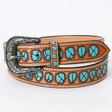 ADBLF126 Genuine American Leather Belt Men and Women