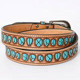 ADBLF126 Genuine American Leather Belt Men and Women