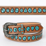 ADBLF126 Genuine American Leather Belt Men and Women