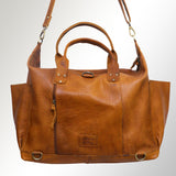 LC-ADBGM172 Duffel Genuine Western Leather Women Bag