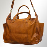 LC-ADBGM172 Duffel Genuine Western Leather Women Bag