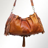 LC-ADBGM178 Bucket Genuine Western Leather Women Bag