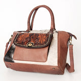 LC-ADBGI187 Tote Hair On Genuine Western Leather Women Bag