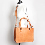 LC-ADBG743 Tote Genuine Western Leather Women Bag