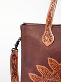 LC-ADBGZ408 Tote Genuine Western Leather Women Bag