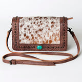 ADBG683 Wallet Hand Tooled Genuine Western Leather Women Bag