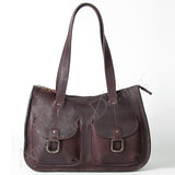 LC-ADBGZ436 Tote Genuine Western Leather Women Bag