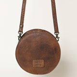 ADBGZ389 Canteen Hair On Genuine Western Leather Women Bag