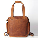 LC-ADBGZ430B Backpack Genuine Western Leather Women Bag