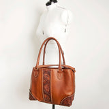 LC-ADBGI175A Tote Genuine Western Leather Women Bag