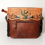 LC-ADBGS146Q Crossbody Genuine Western Leather Women Bag Cora