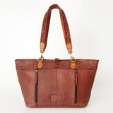 LC-ADBGI195 Tote Genuine Western Leather Women Bag