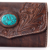 LC-ADBGH105A Wallet Genuine Western Leather Women Bag