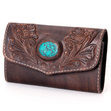 LC-ADBGH105A Wallet Genuine Western Leather Women Bag