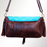 LC-ADBGM193R31 Crossbody Genuine Western Leather Women Bag