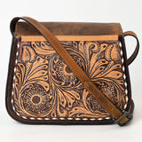 ADBGZ409A Crossbody Hand Tooled Genuine Western Leather Women Bag