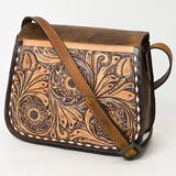 ADBGZ409A Crossbody Hand Tooled Genuine Western Leather Women Bag