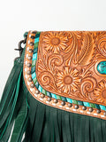 ADBGZ475 Crossbody Hand Tooled Genuine Western Leather Women Bag