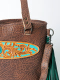 LC-ADBGZ195A Tote Genuine Western Leather Women Bag