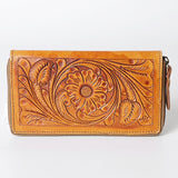 LC-ADBGZ448A Wallet Genuine Western Leather Women Bag