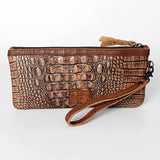 LC-ADBG765 Wristlet Genuine Western Leather Bag