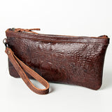 LC-ADBG768 Wristlet Genuine Western Leather Women Bag