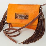 LC-ADBG501A Clutch Hair On Genuine Western Leather Women Bag