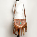 ADBGZ484 Crossbody Hand Tooled Genuine Western Leather Women Bag