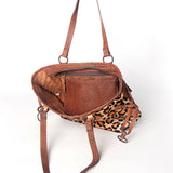 LC-ADBGZ313B Tote Hair On Genuine Western Leather Women Bag