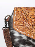 LC-ADBGZ432B Crossbody Genuine Western Leather Women Bag