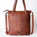 LC-ADBGZ434B Tote Hair On Genuine Western Leather Women Bag