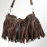 LC-ADBGM178A Bucket Genuine Western Leather Women Bag