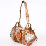 LC-ADBGA209C Hobo Hair On Genuine Western Leather Women Bag