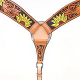 BEBCE129-Western leather Breast Collar