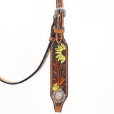 BEHSE129-Western Leather Headstall