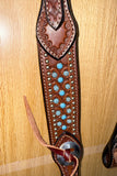 BEOEE130-Western Leather One Ear Headstall