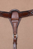 BEBCE130-Western leather Breast Collar