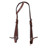 BEOEE131-Western Leather One Ear Headstall