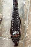 BEOEE131-Western Leather One Ear Headstall