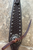 BEOEE131-Western Leather One Ear Headstall