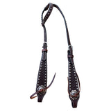 BEOEE131-Western Leather One Ear Headstall