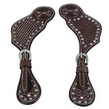 BESPE131-Western Leather Spurs Strap