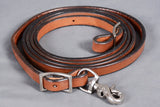 BERNE138-American Leather Split Reins