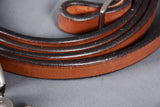 BERNE138-American Leather Split Reins