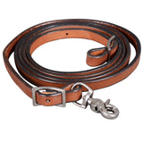 BERNE138-American Leather Split Reins