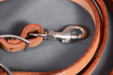 BERNE139-American Leather Split Reins