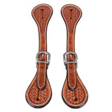 BEASPE150-Western leather Spurs Strap