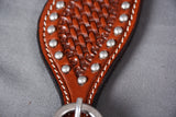 BEKSPE152-Western leather Spurs Strap